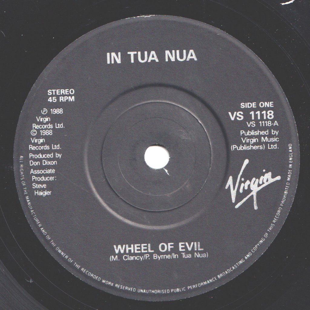 In Tua Nua - Wheel Of Evil - 7 Inch