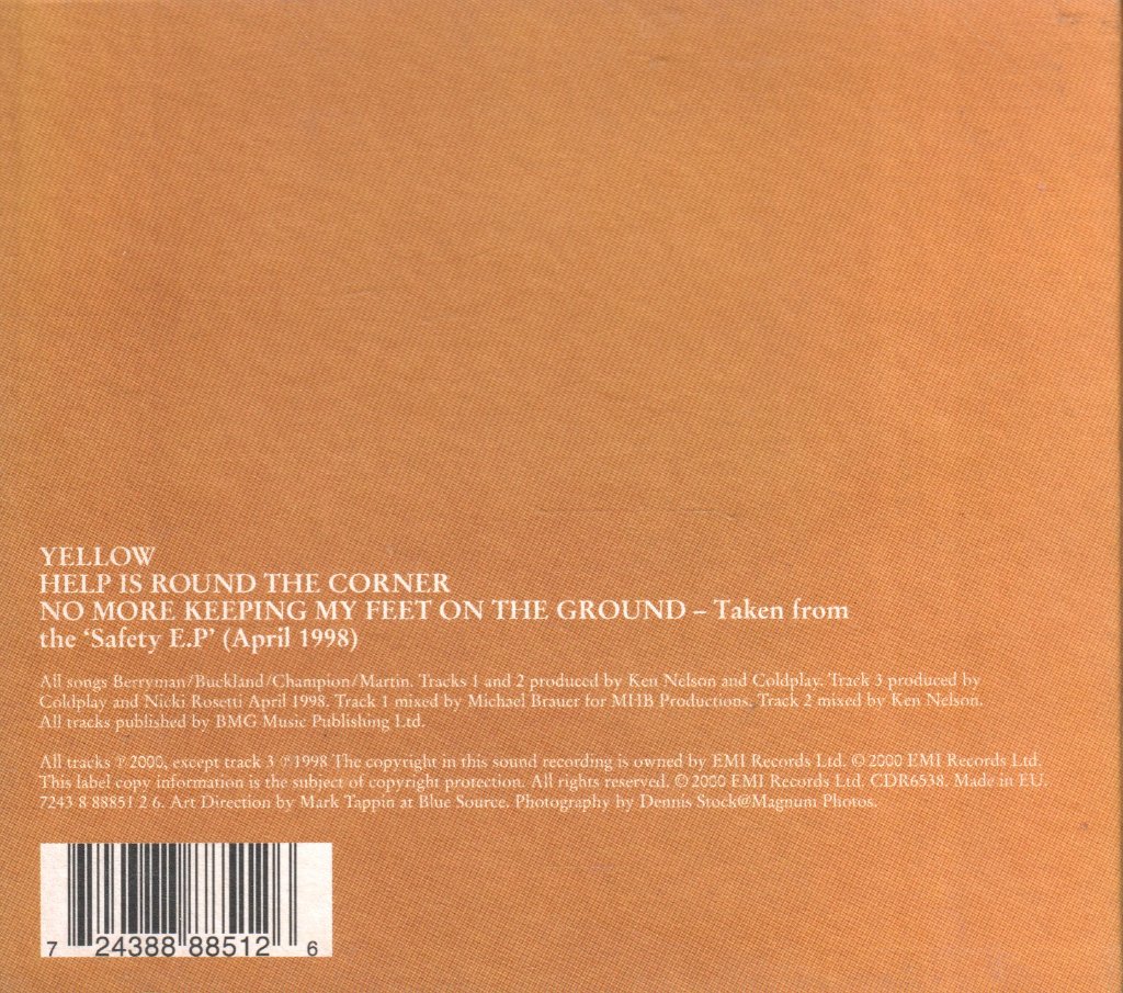 Coldplay - Yellow - Cd