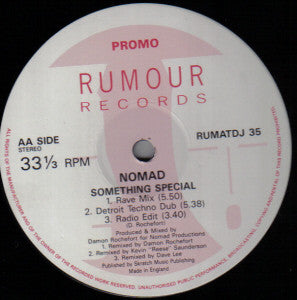 Nomad - Something Special - 12 Inch