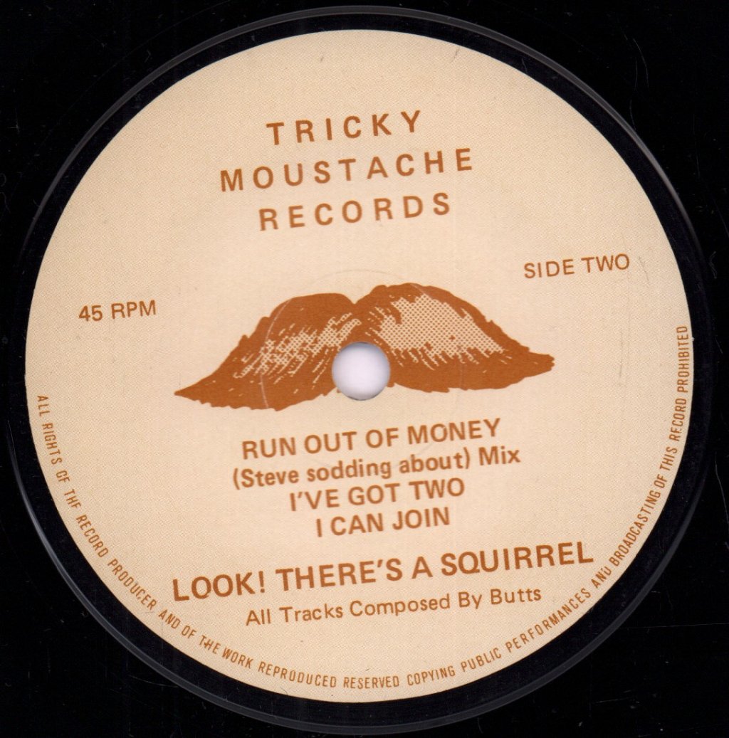 look! there's a squirrel - i can't afford to join your squash club - 7 Inch