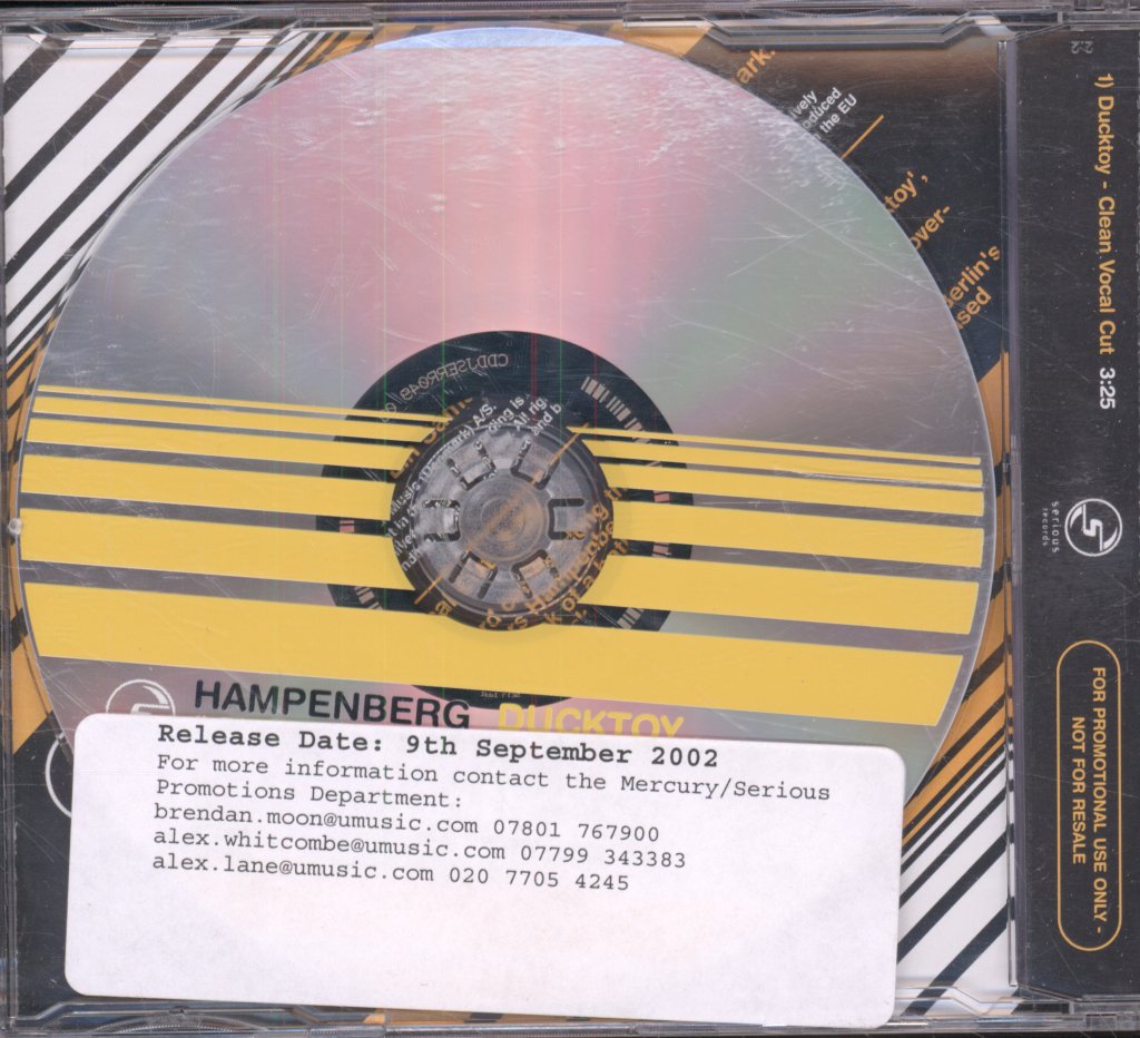 Hampenberg - Ducktoy - Cd