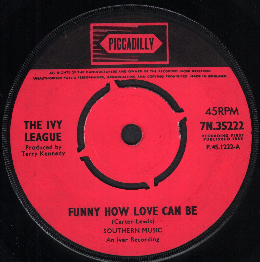 Ivy League - Funny How Love Can Be - 7 Inch