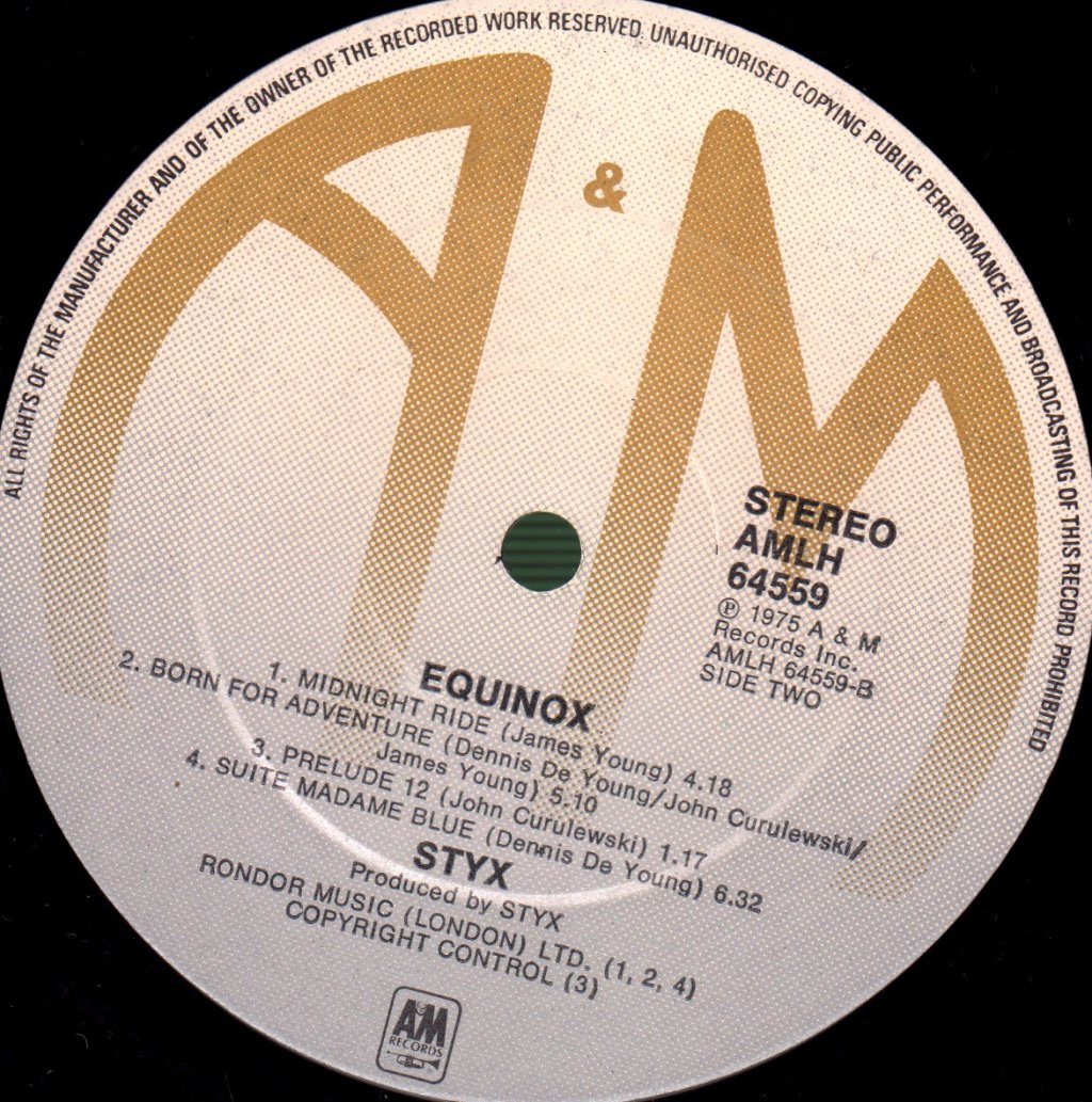 Styx - Equinox - Lp