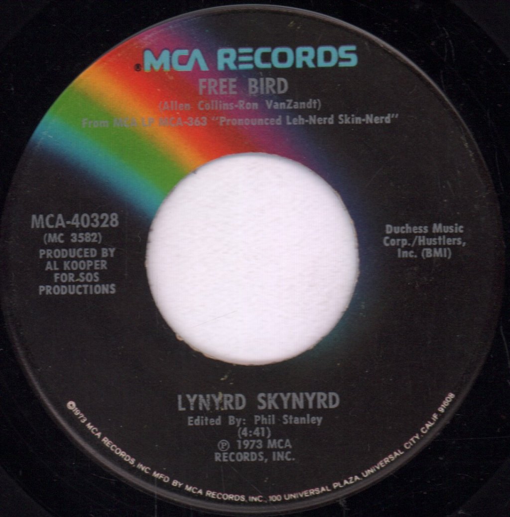 Lynyrd Skynyrd - Free Bird - 7 Inch