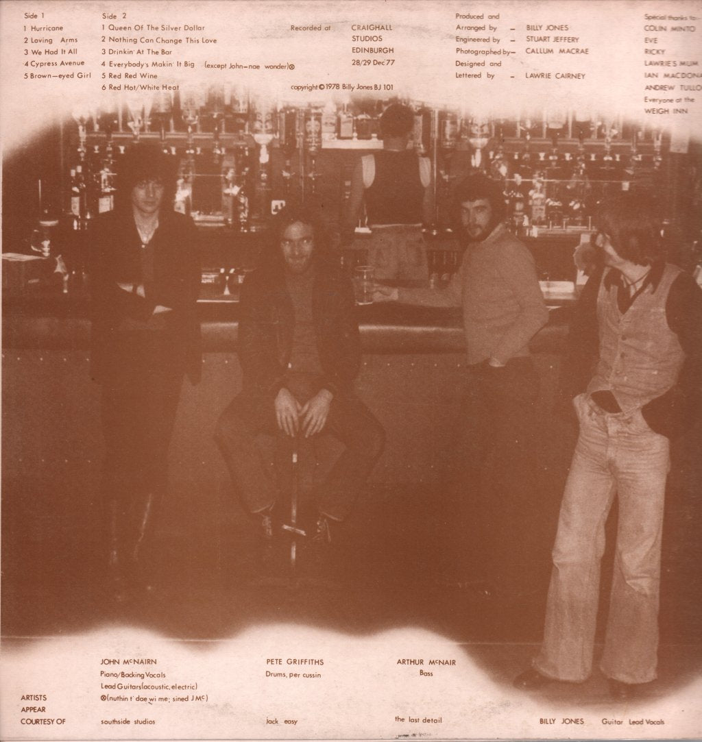 Billy Jones - Drinkin At The Bar - Lp