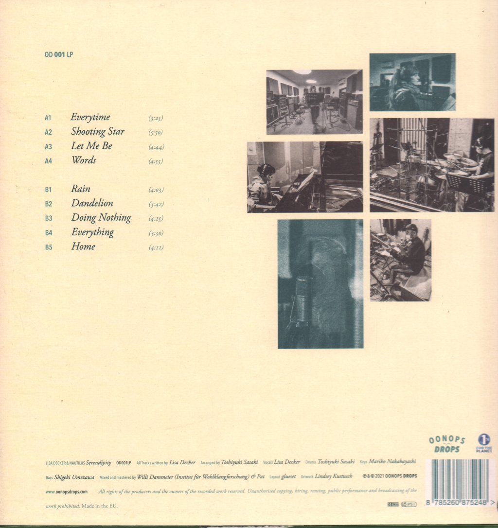 Lisa Decker and Nautilus - Serendipity - Lp