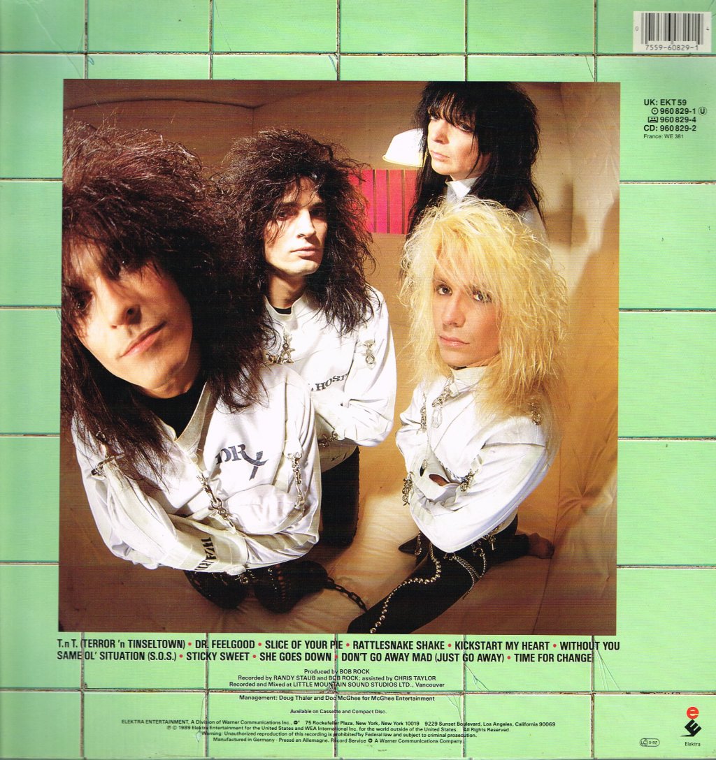 Mötley Crüe - Dr. Feelgood - Lp