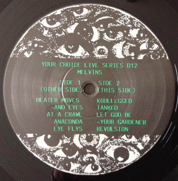 Melvins - Your Choice Live Series - Lp