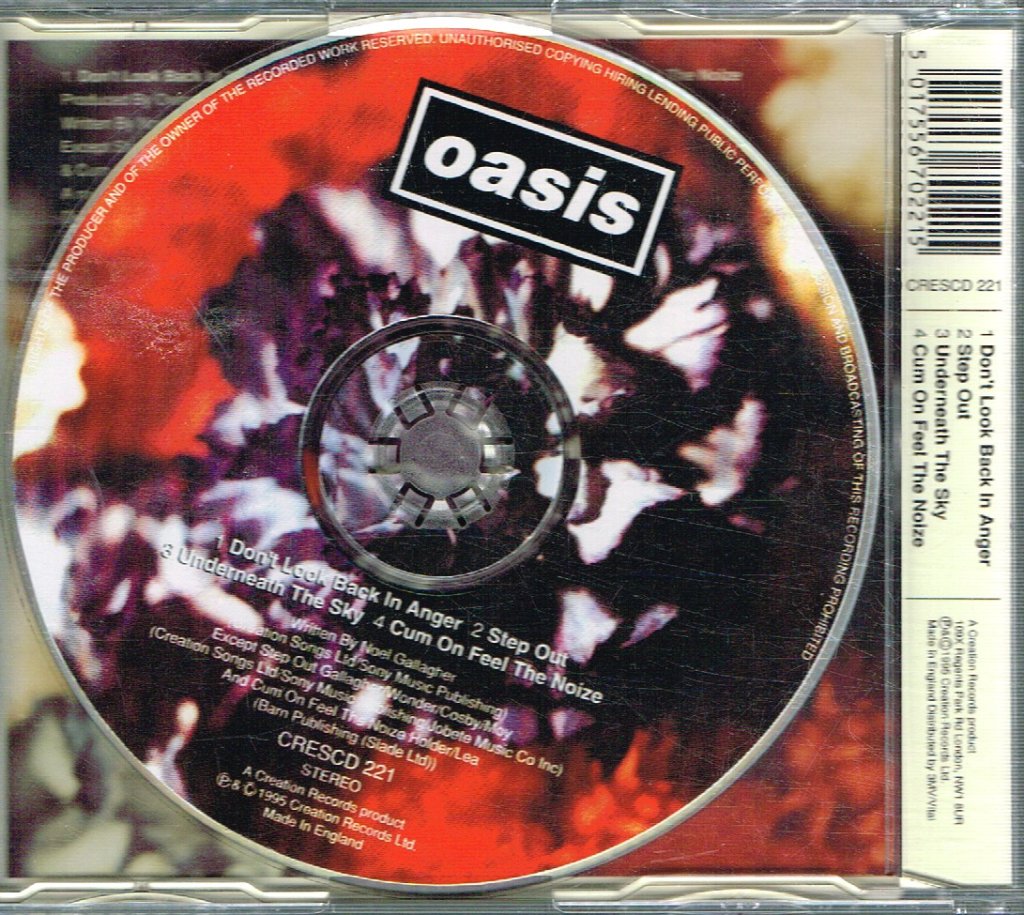 Oasis - Don't Look Back In Anger - Cd