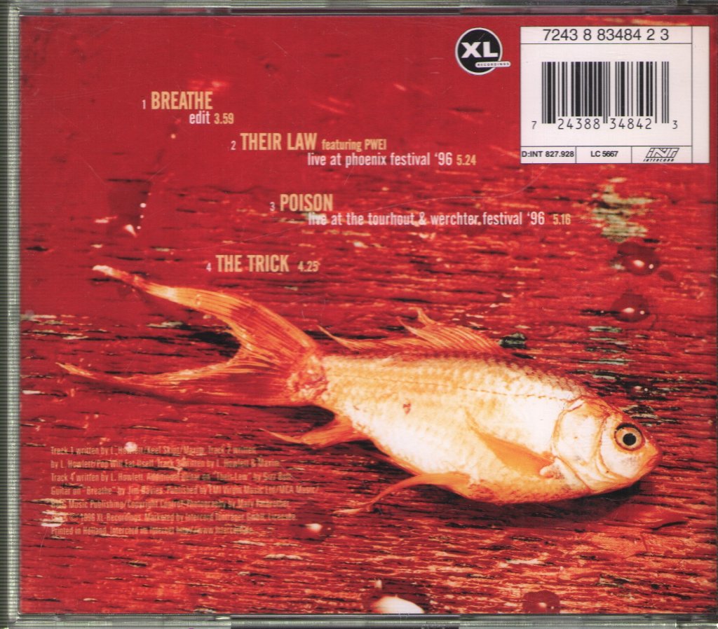 Prodigy - Breathe - Cd