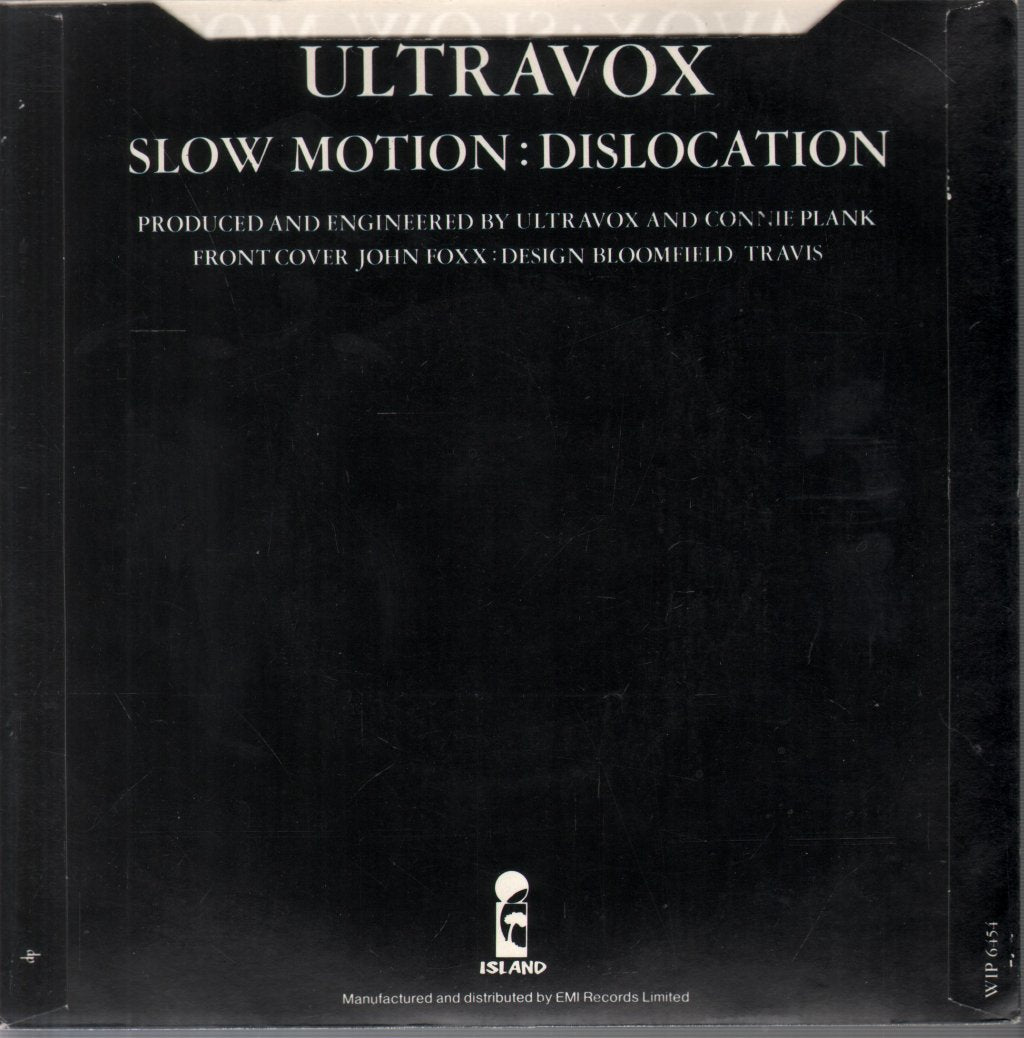 Ultravox - Slow Motion - 7 Inch