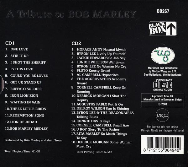 Various Artists - A Tribute To Bob Marley - Double Cd