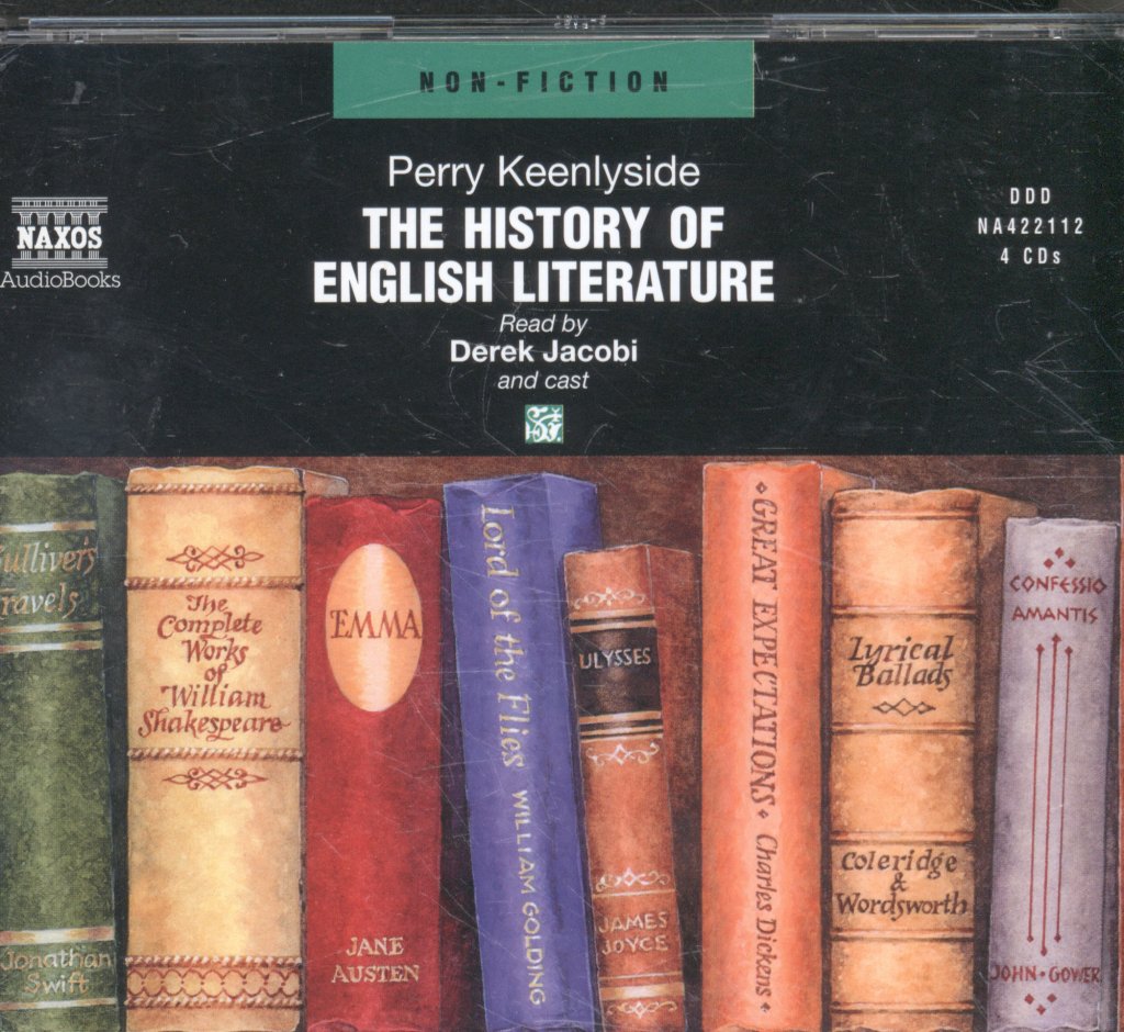 Derek Jacobi - Perry Keenlyside -History of English Literature - Cd Set