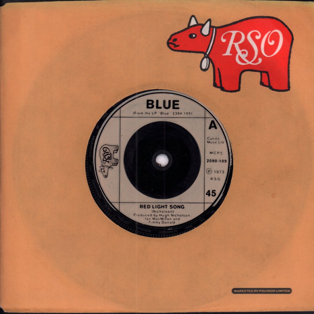 Blue (70'S Pop/Rock Group) - Red Light Song - 7 Inch