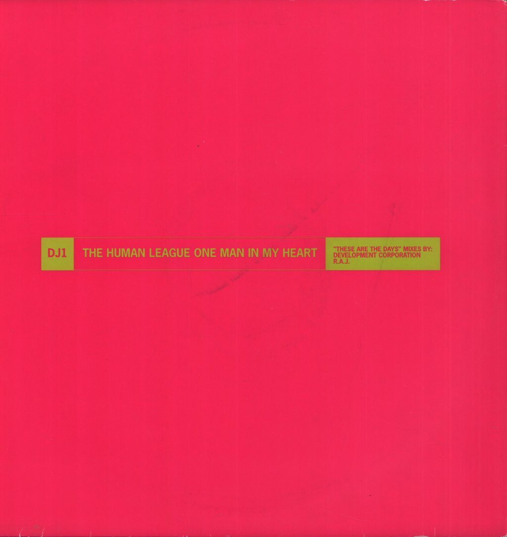 Human League - One Man In My Heart - 12 Inch