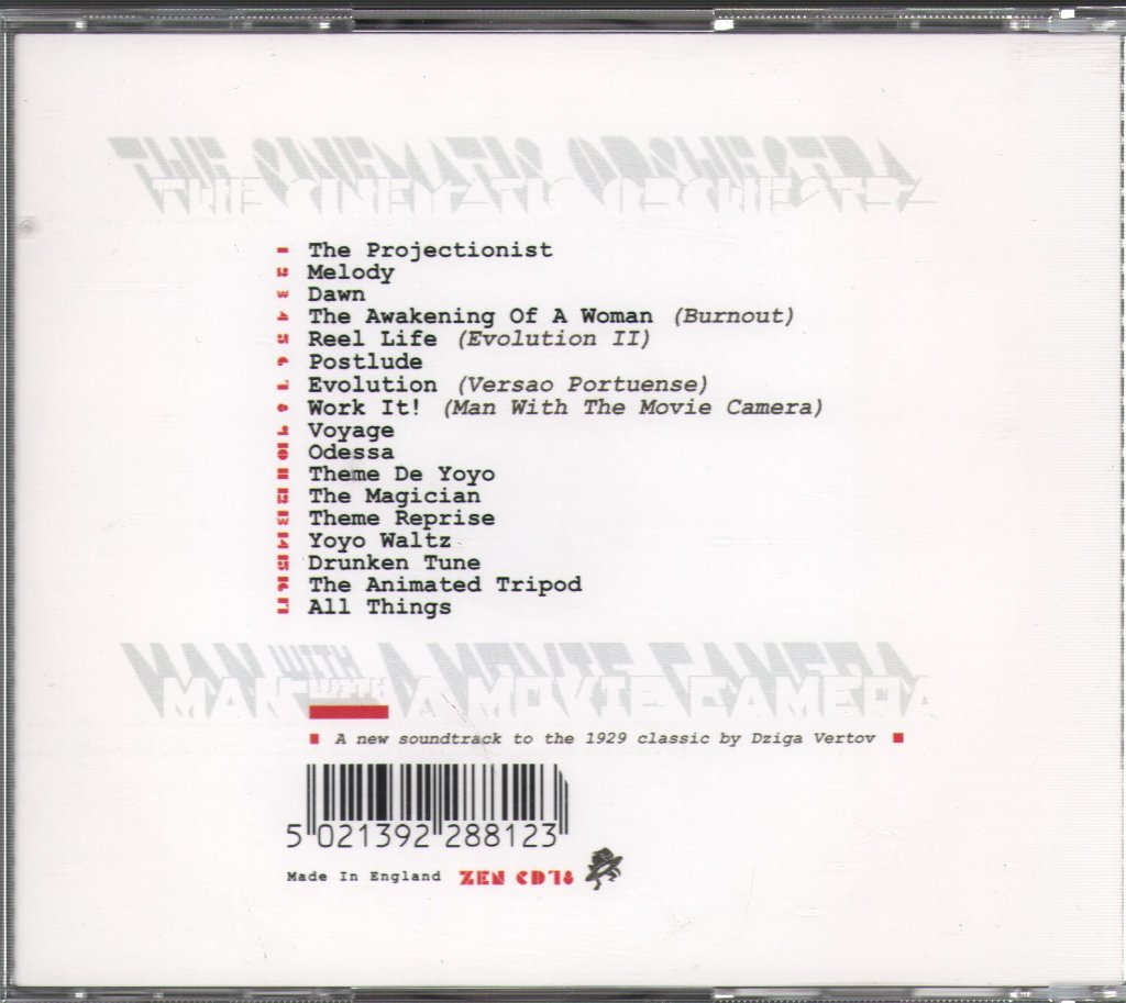 Cinematic Orchestra - Man With A Movie Camera - Cd