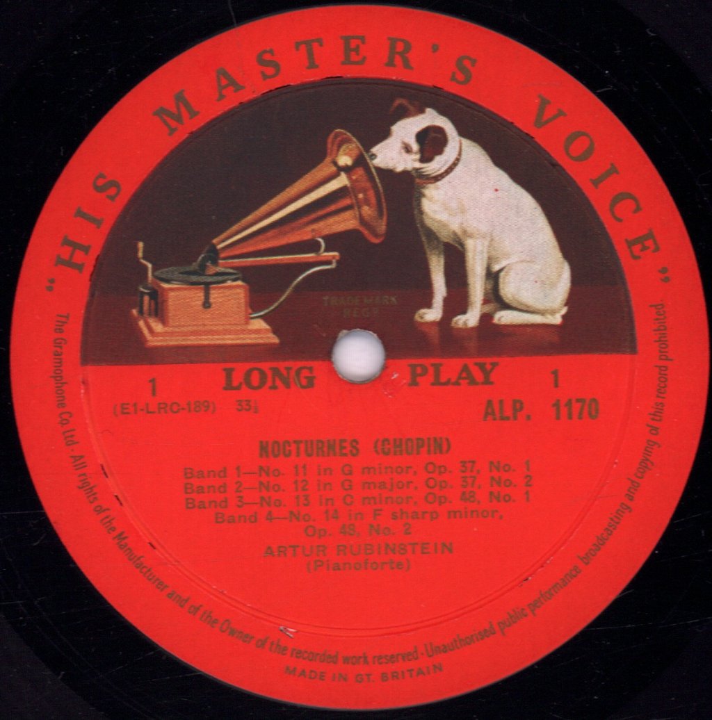 Arthur Rubinstein - Chopin Nocturnes Vol. 2 - Lp