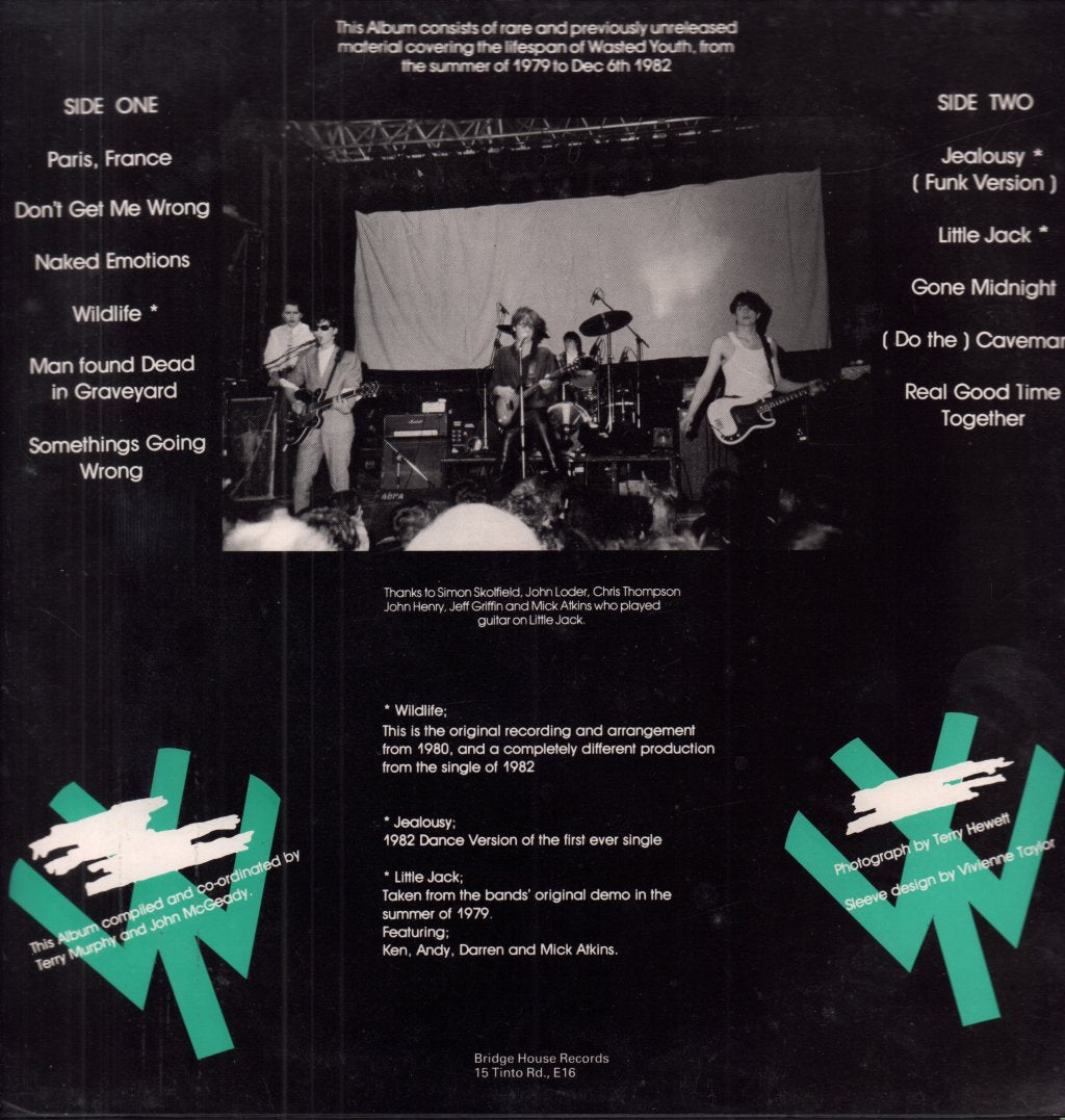 Wasted Youth (Uk Group) - Beginning Of The End - Lp