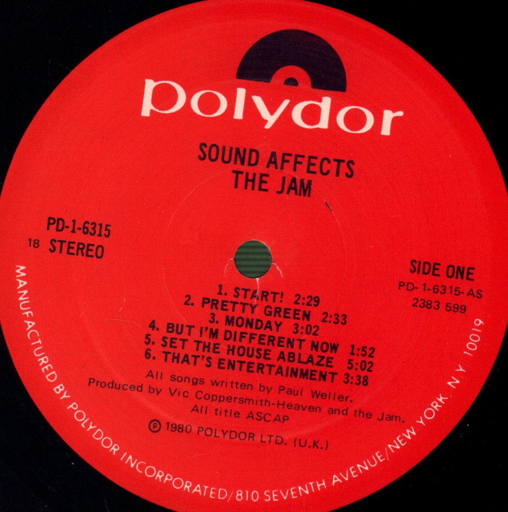 Jam - Sound Affects - Lp