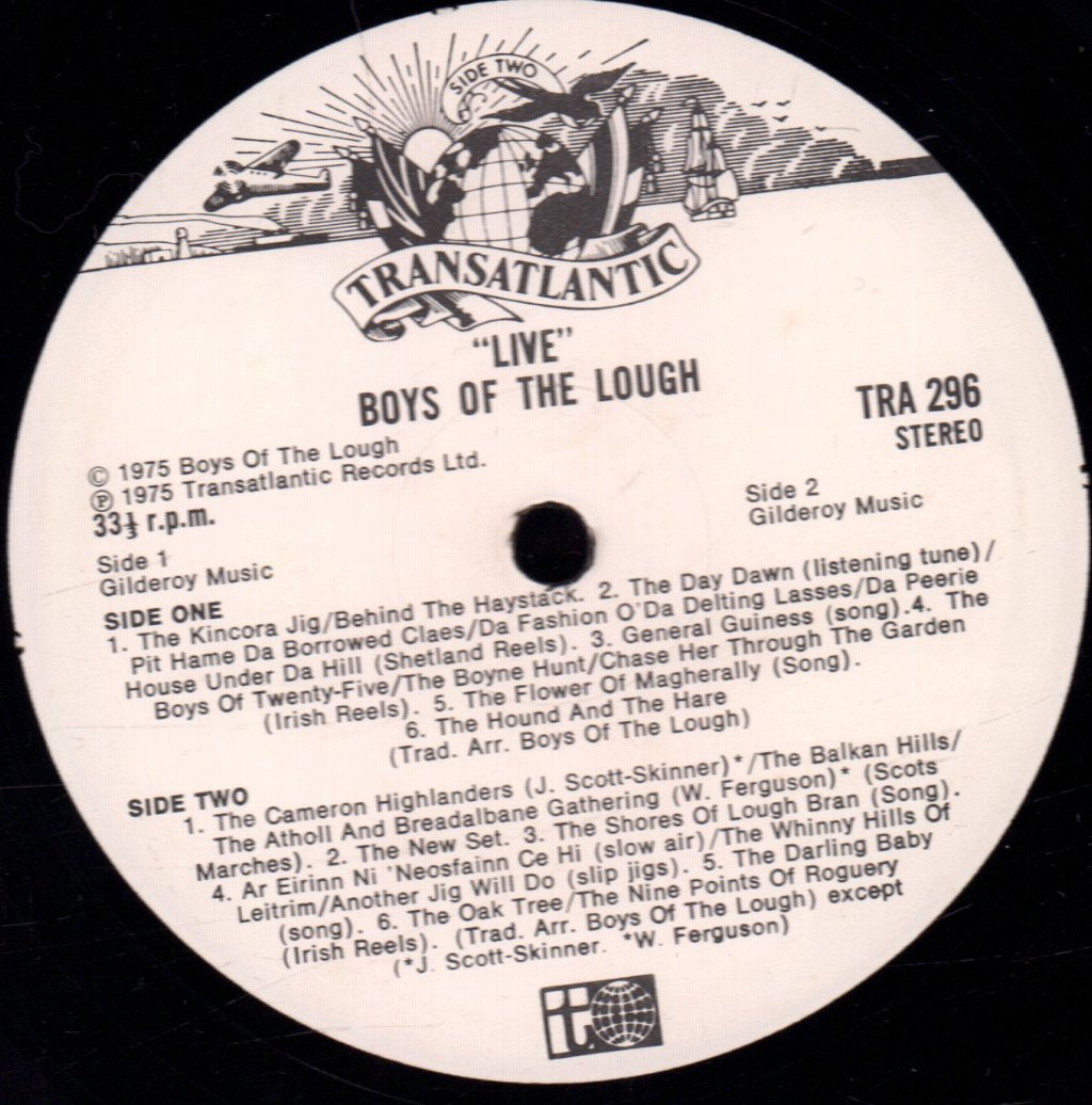 Boys Of The Lough - Recorded Live - Lp