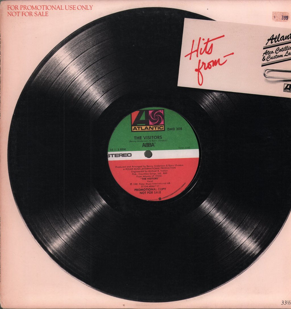 ABBA - Visitors / When All Is Said And Done - 12 Inch