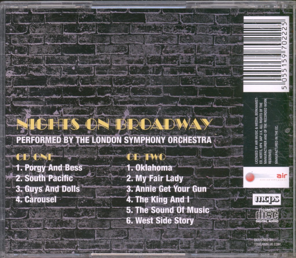 London Symphony Orchestra - Nights On Broadway - Cd