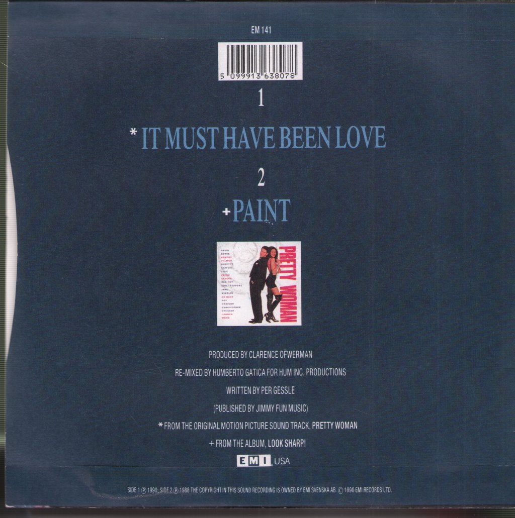 Roxette - It Must Have Been Love - 7 Inch