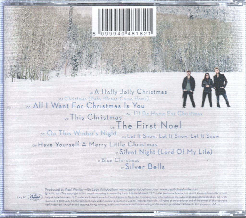 Lady Antebellum - On This Winter's Night - Cd