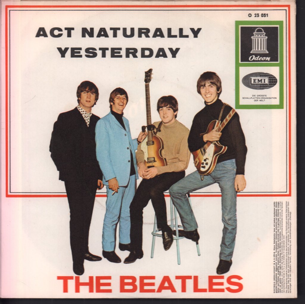 Beatles - Act Naturally - 7 Inch
