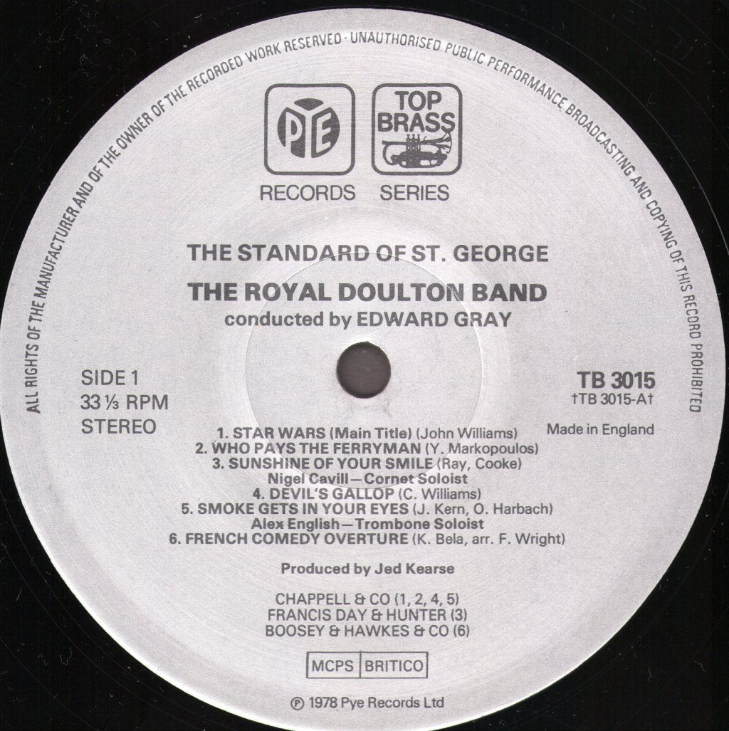 Royal Doulton Band - Standard Of St George - Lp