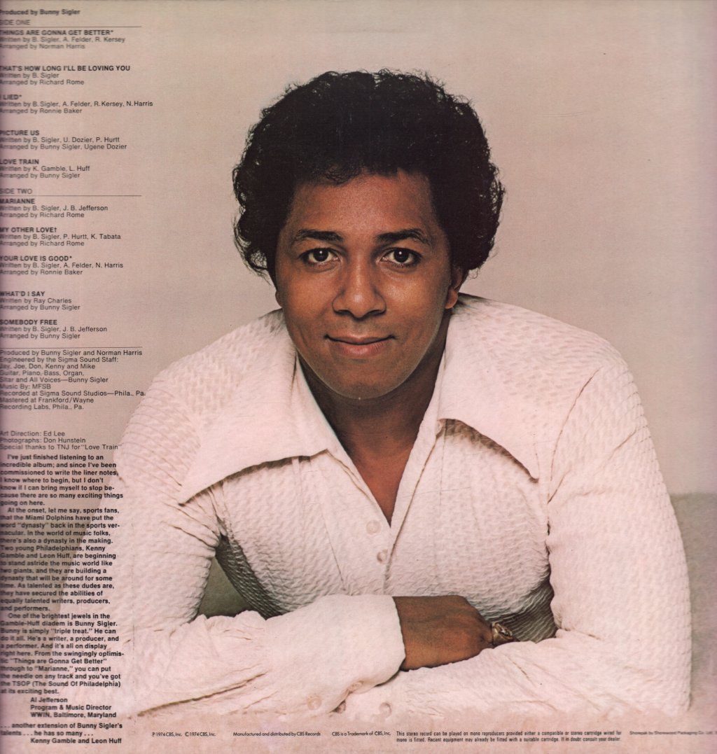 Bunny Sigler - That's How Long I'll Be Loving You - Lp