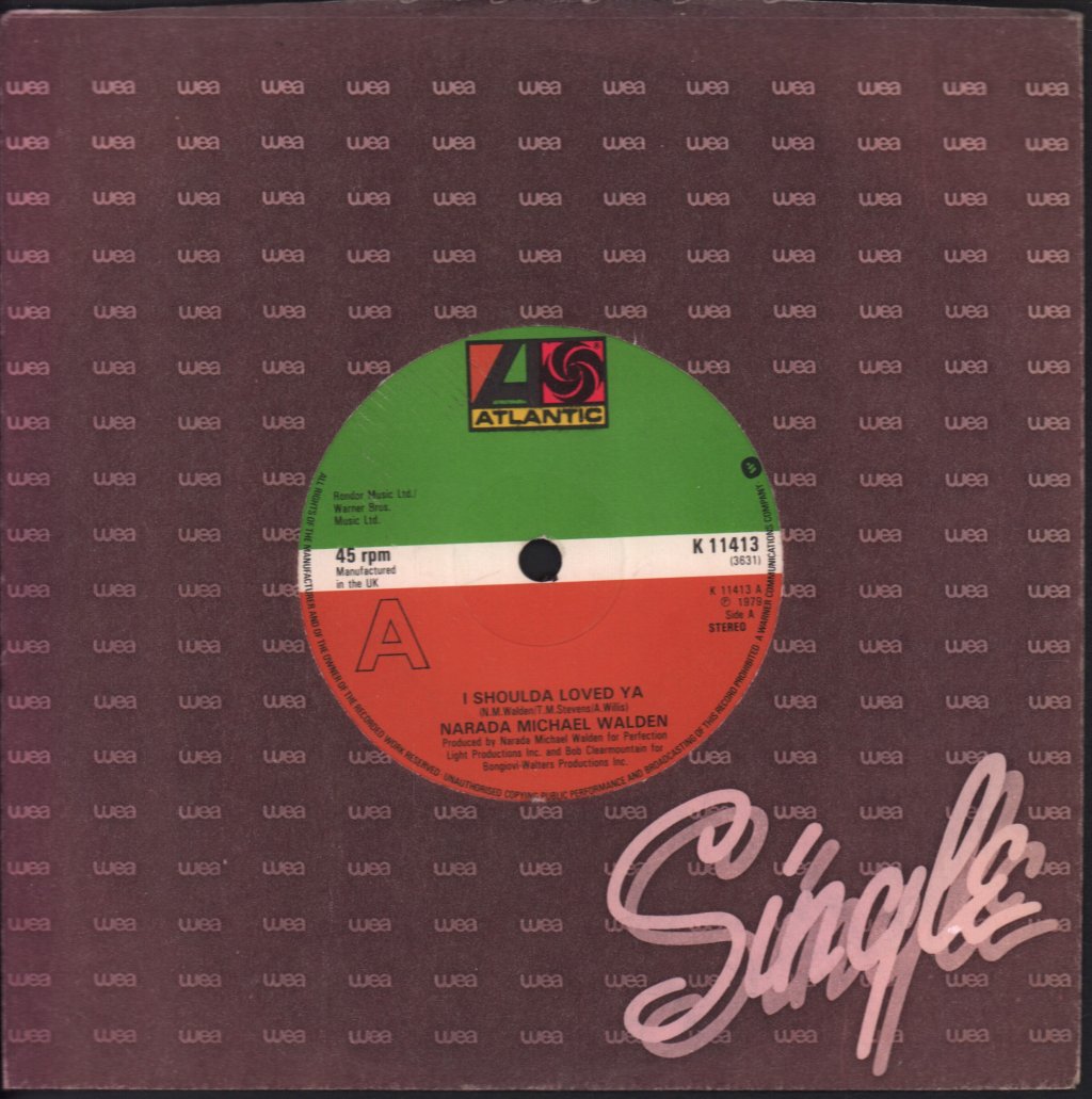 Narada Michael Walden - I Shoulda Loved Ya - 7 Inch