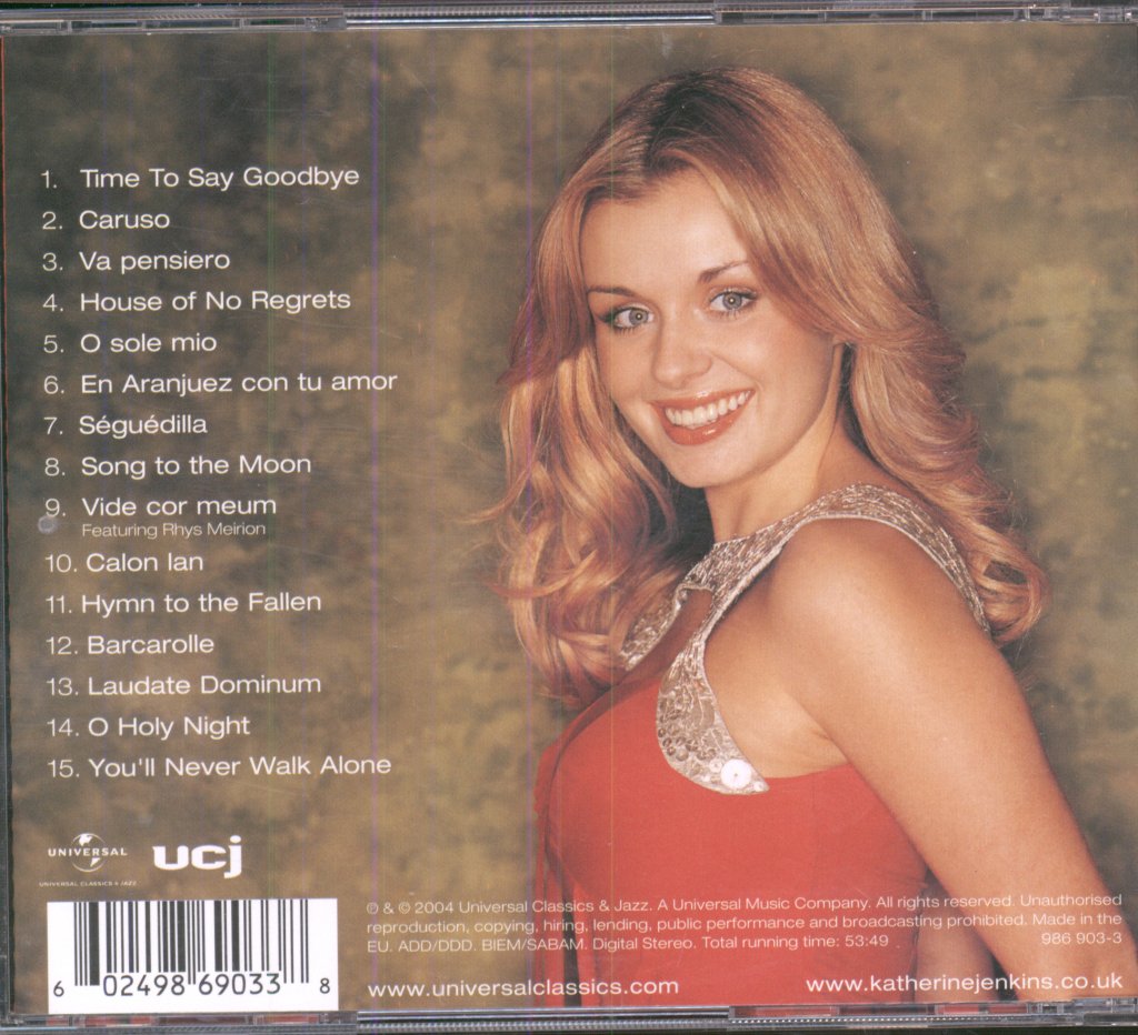 Katherine Jenkins - Second Nature - Cd