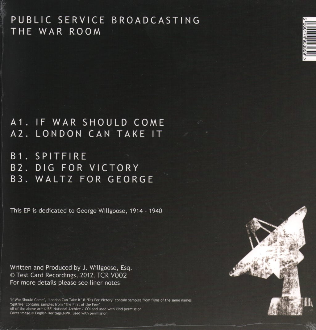Public Service Broadcasting - War Room - 12 Inch