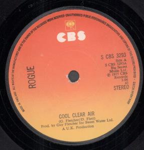 Rogue - Cool Clear Air - 7 Inch