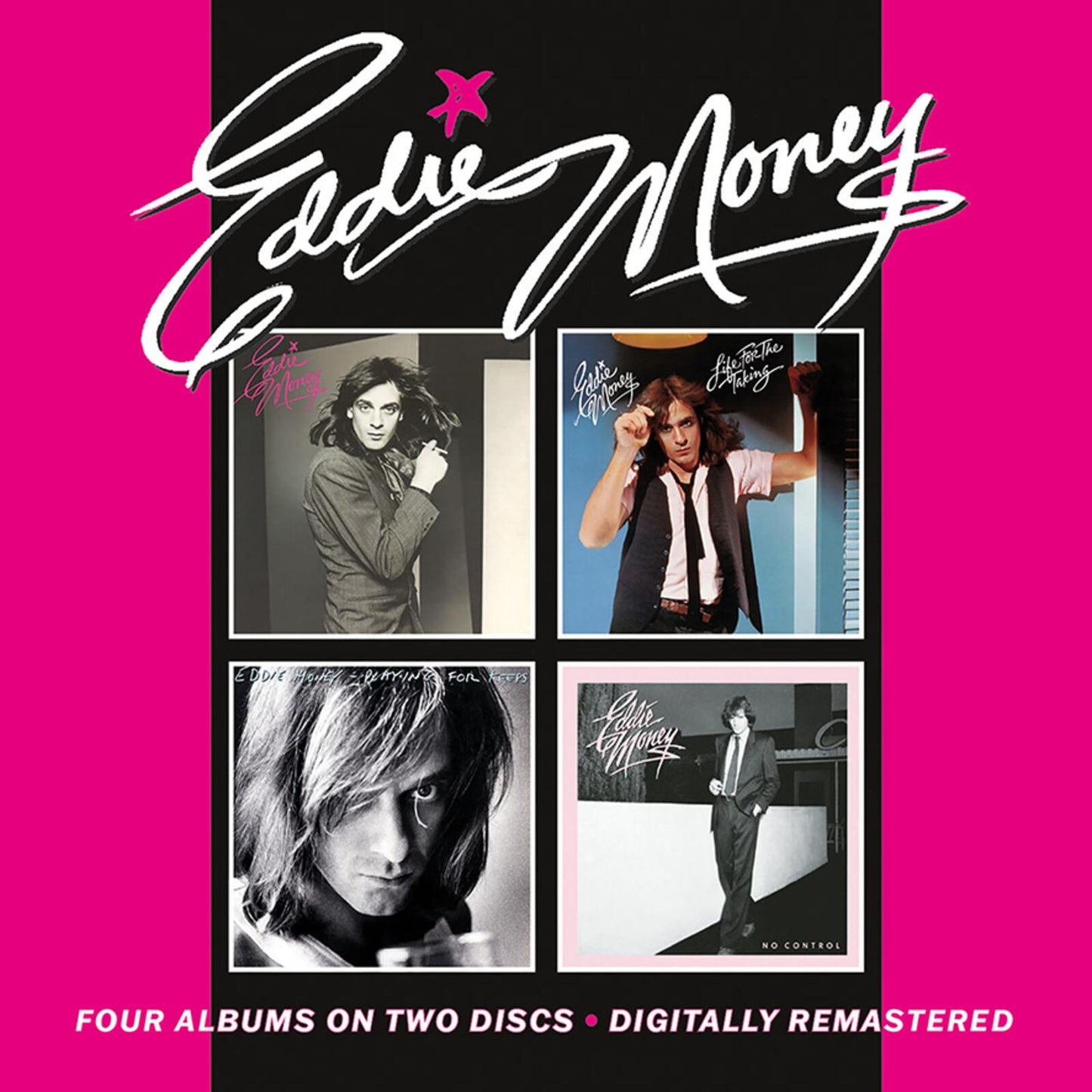 Eddie Money - Eddie Money / Life For the Taking / Playing For Keeps / No Control - Double Cd