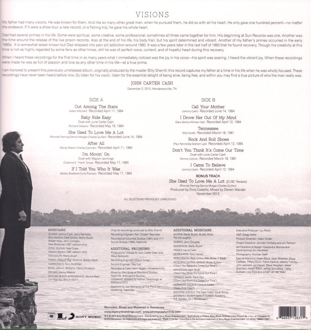 Johnny Cash - Out Among The Stars - Lp