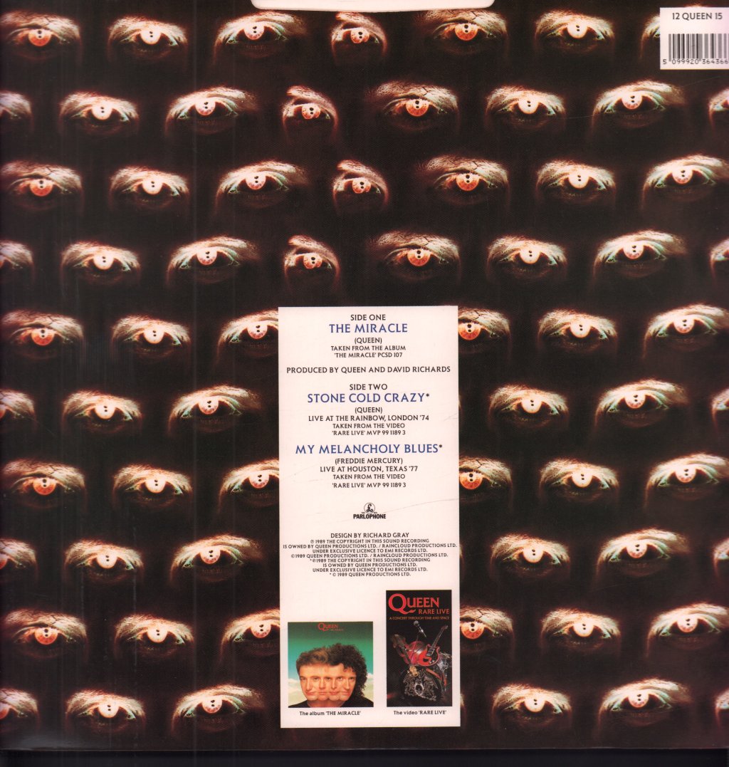 Queen - Miracle - 12 Inch