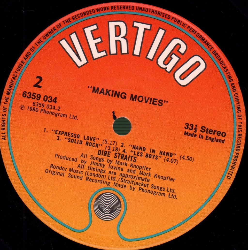 Dire Straits - Making Movies - Lp