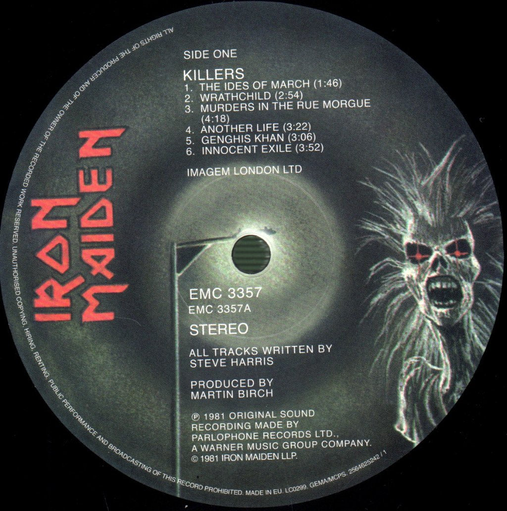 Iron Maiden - Killers - Lp