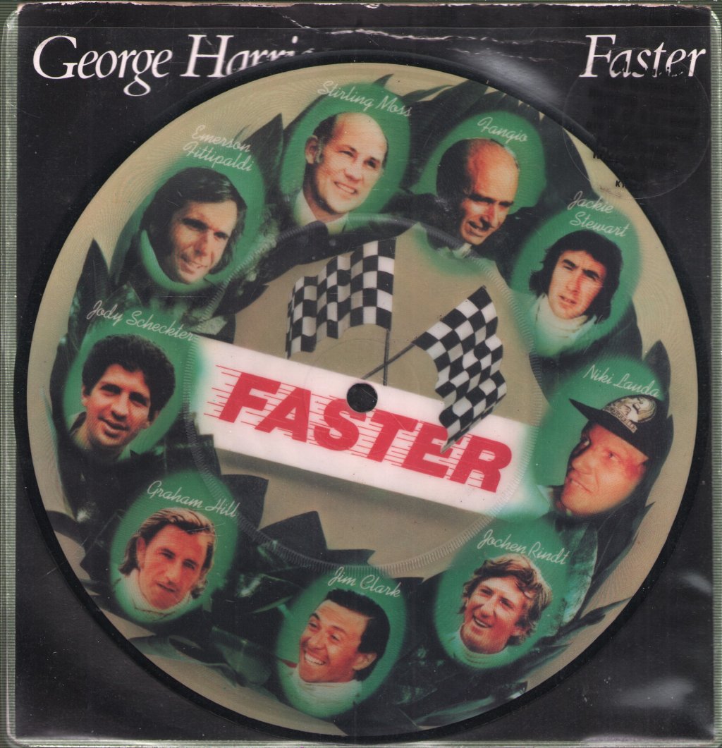 George Harrison - Faster - 7 Inch