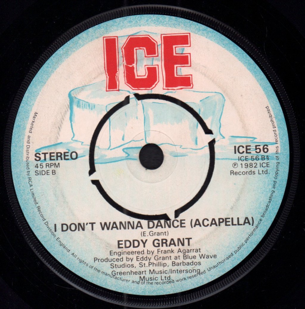Eddy Grant - I Don't Wanna Dance - 7 Inch