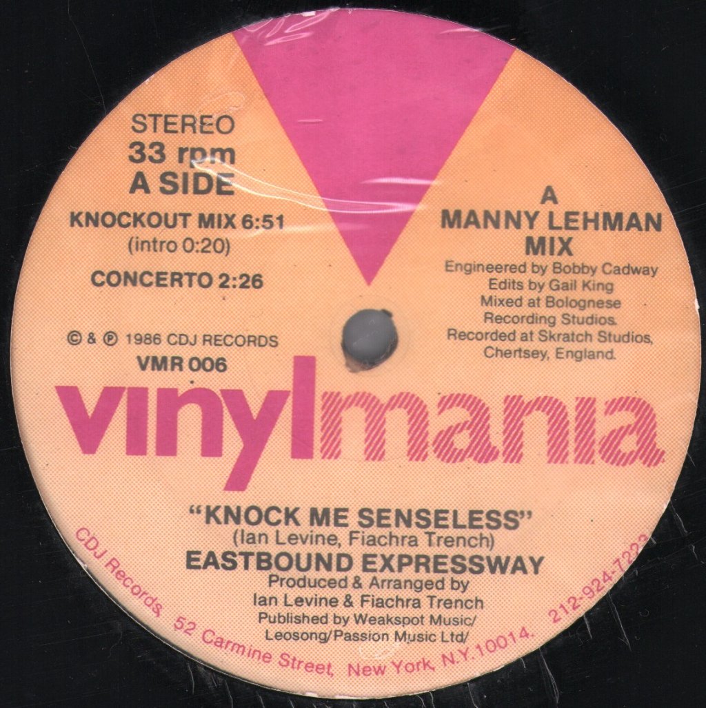 Eastbound Expressway - Knock Me Senseless - 12 Inch