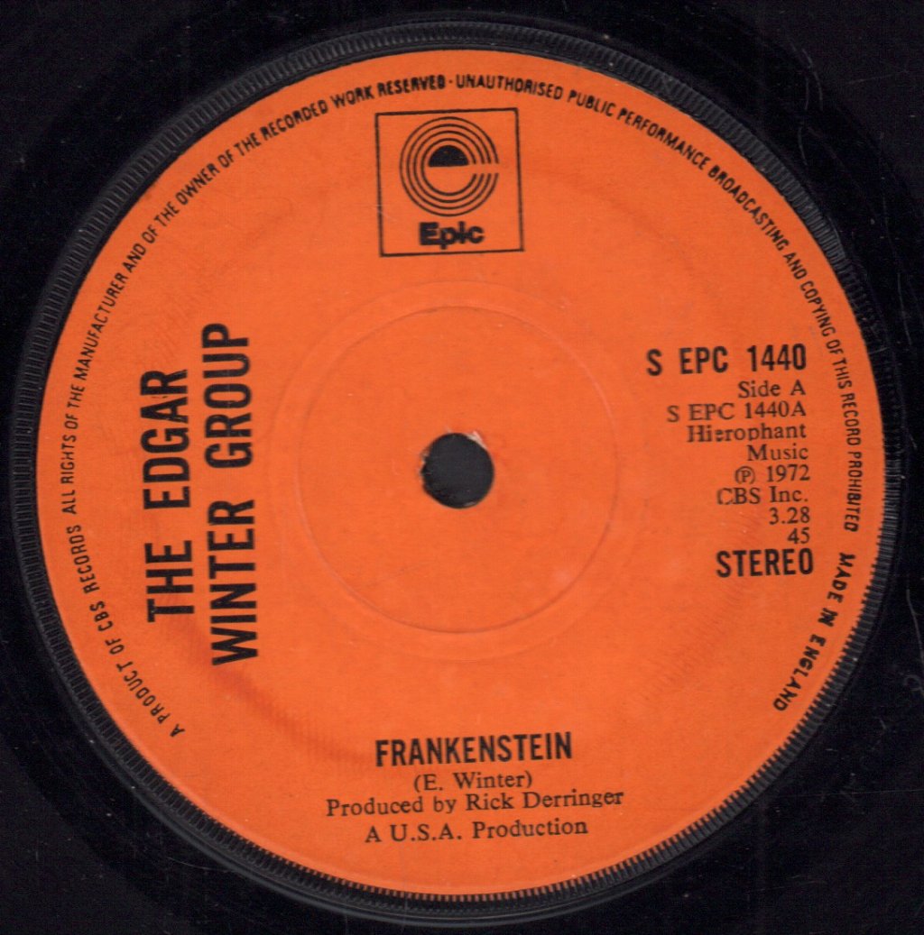 Edgar Winter Group - Frankenstein - 7 Inch