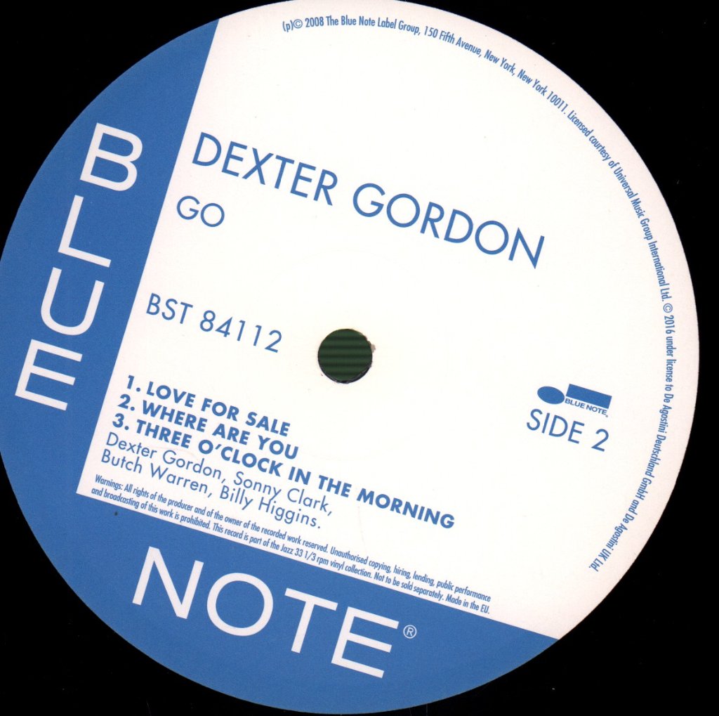 Dexter Gordon - Go - Lp