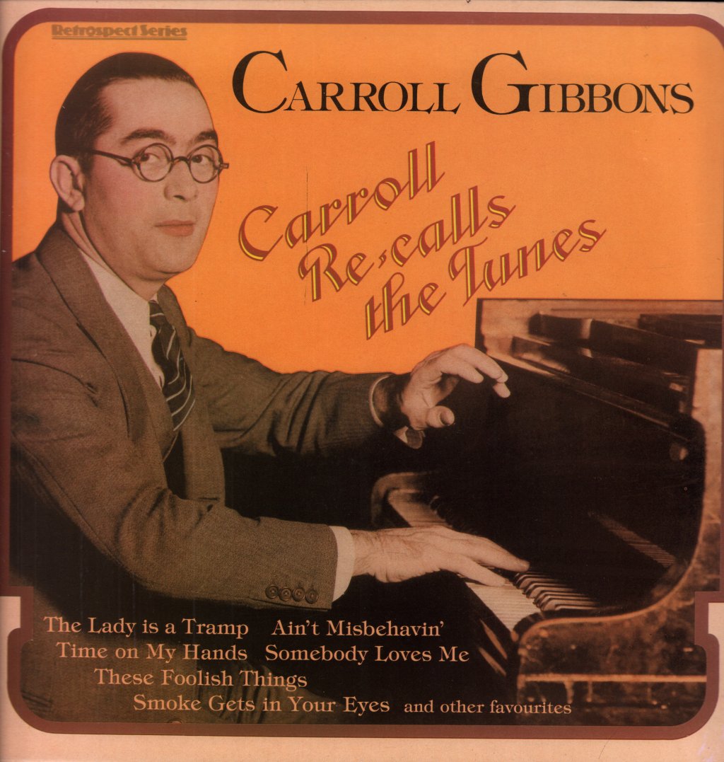 Carroll Gibbons - Carroll Recalls The Tunes - Lp