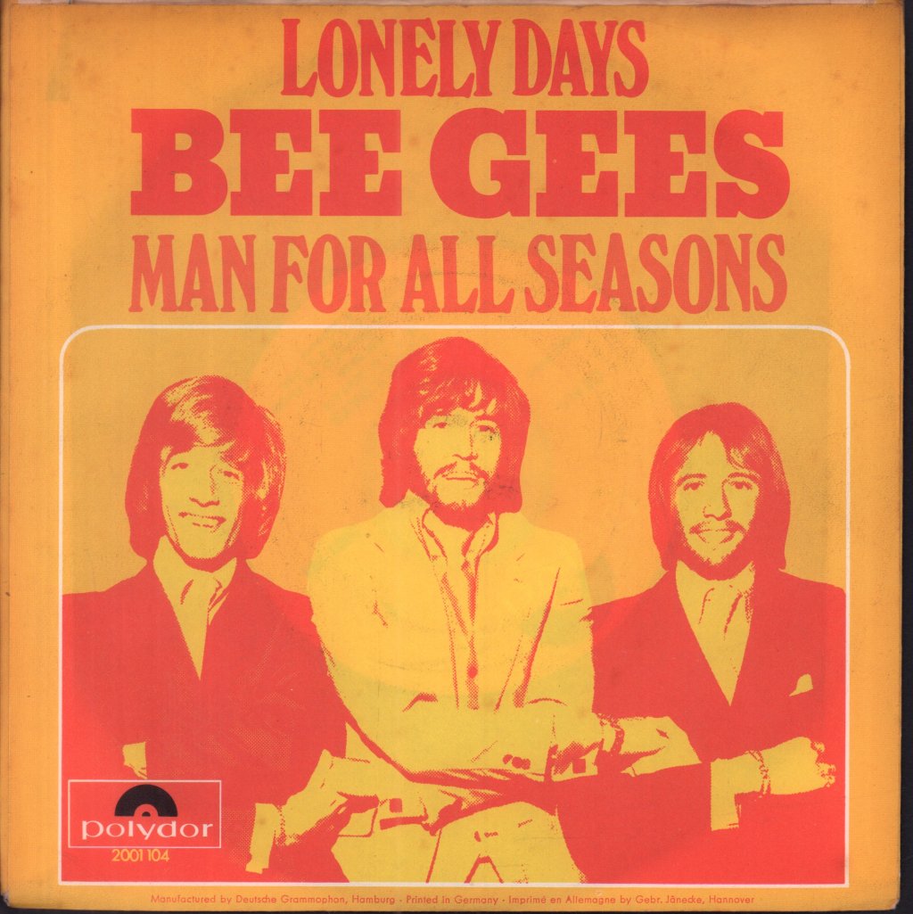 Bee Gees - Lonely Days - 7 Inch