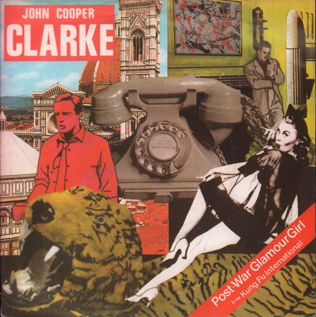 John Cooper Clarke - Post War Glamour Girl - 7 Inch