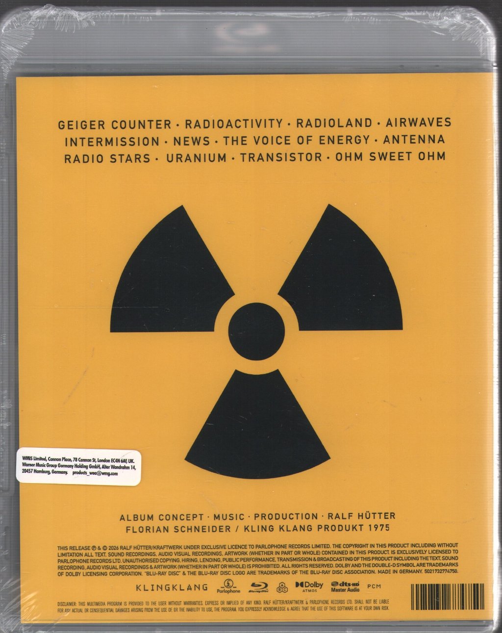 Kraftwerk - Radio-Activity - Blu-Ray