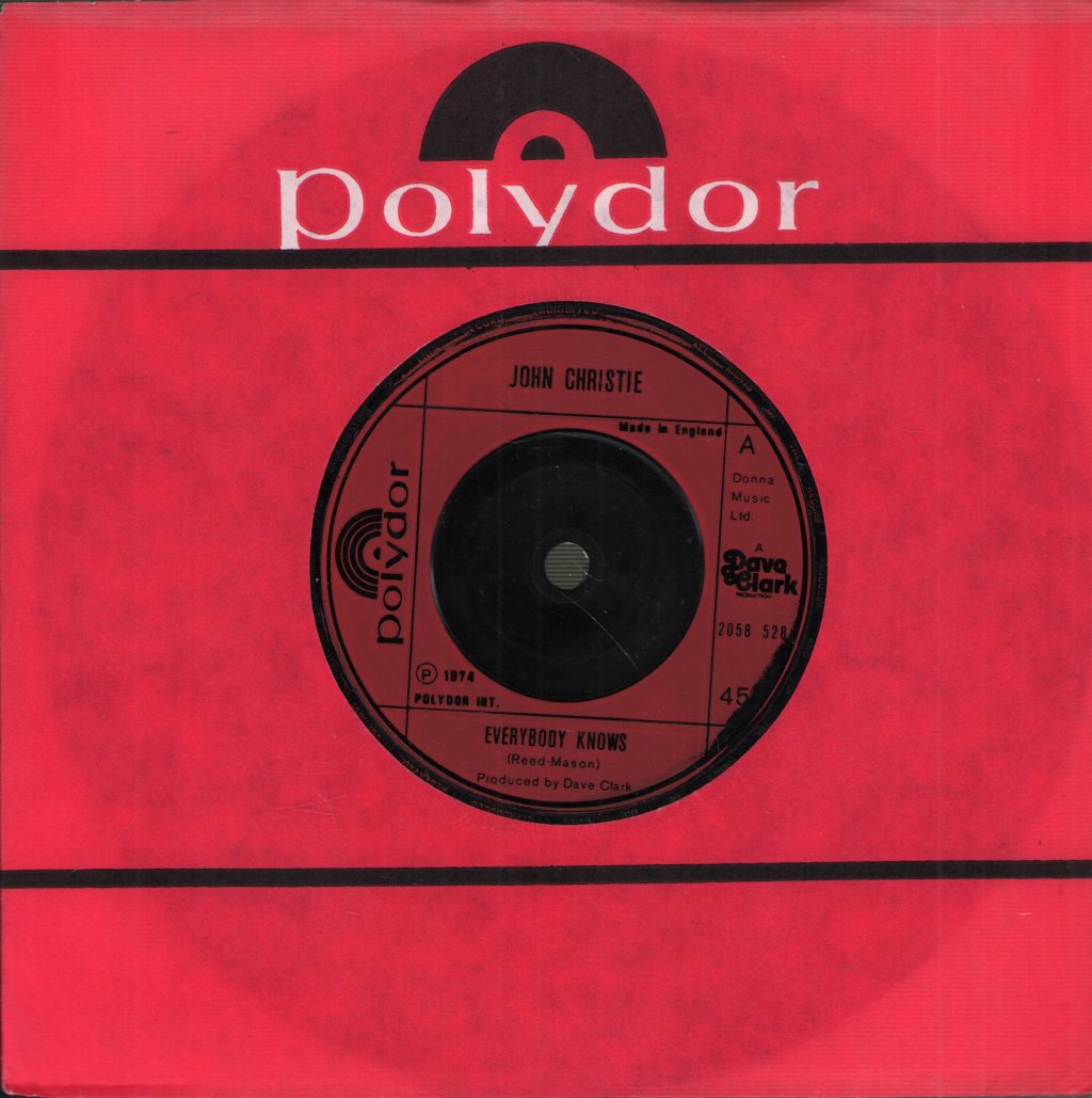 John Christie - Everybody Knows - 7 Inch